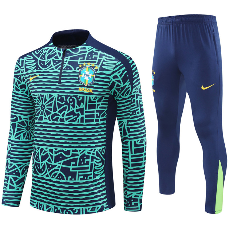 Ensemble d’entraînement du Brésil bleu 2024