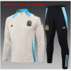 Ensemble d’Entraînement Enfants Argentine Veste + Pantalon Crème 2024