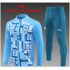 Ensemble d’entraînement enfants Olympique de Marseille motif bleu 2024/25