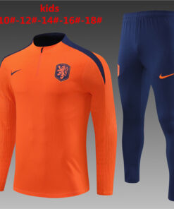 Ensemble d’entraînement enfants Pays-Bas Orange 2024
