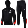 Ensemble d’entraînement Liverpool Veste à Capuche + Pantalon Noir 2024/25