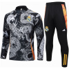 Ensemble d'entraînement noir dragon du Real Madrid 2024/25