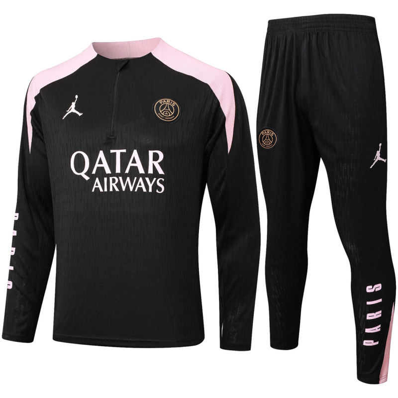 Ensemble d’entraînement noir PSG x Jordan 2024/25