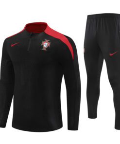 Ensemble d’entraînement Portugal Noir 2024