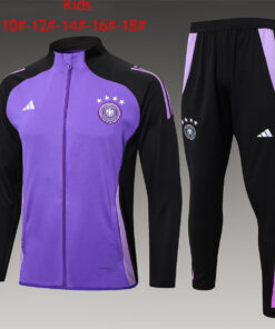 Ensemble d’entraînement pour enfants Allemagne Veste + Pantalon Violet 2024