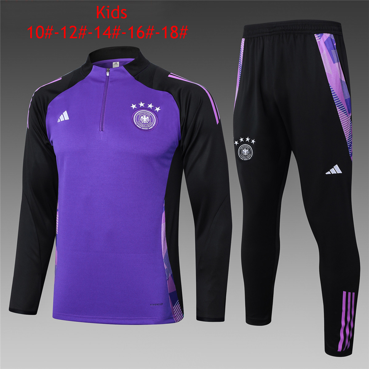 Ensemble d’entraînement pour enfants Allemagne violet 2024