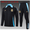 Ensemble d'entraînement pour enfants Argentine Veste + Pantalon Noir 2024