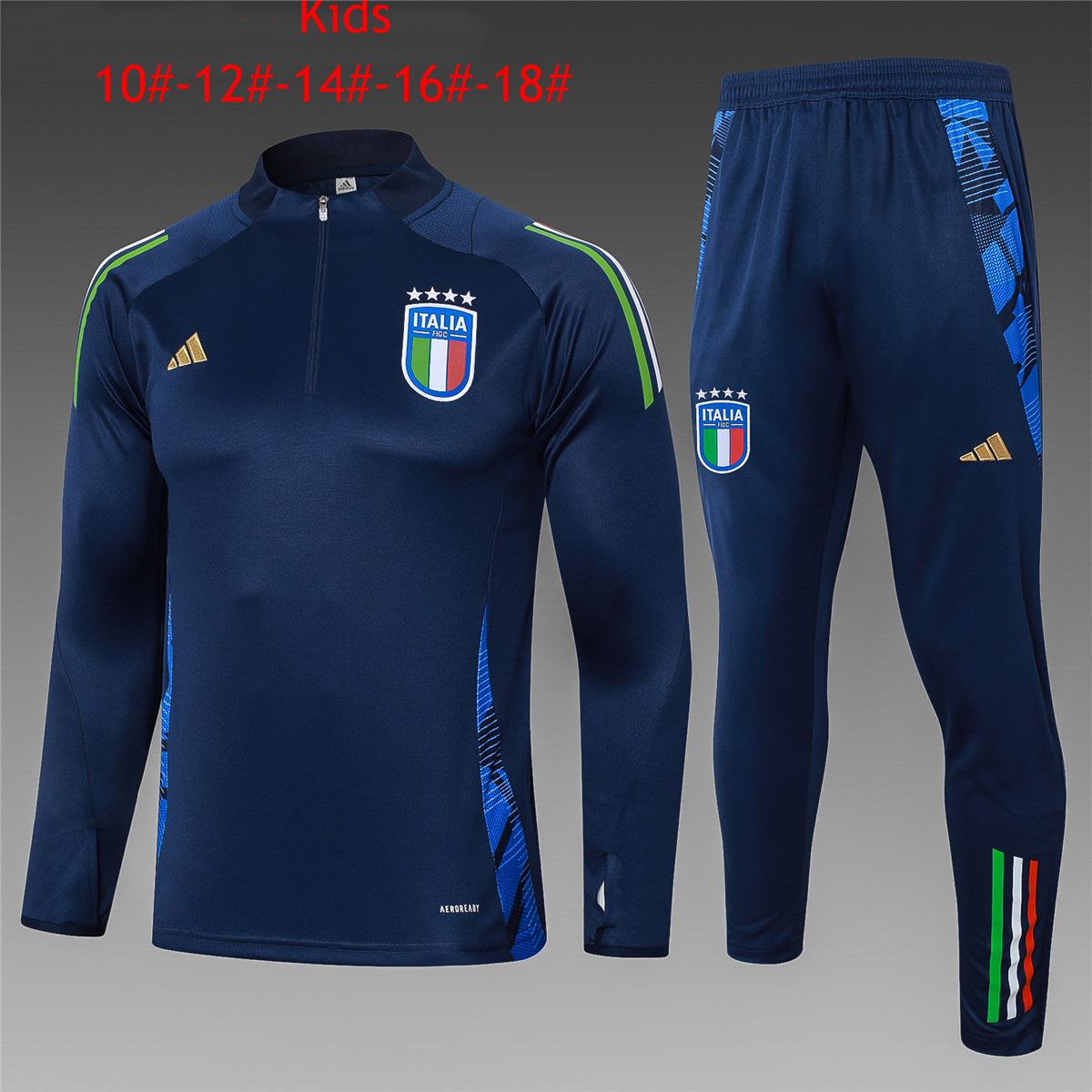 Ensemble d’entraînement pour enfants Italie Royal 2024