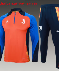 Ensemble d’entraînement pour enfants Juventus Orange 2024/25
