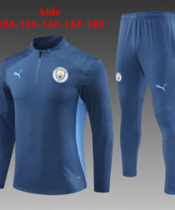 Ensemble d’entraînement pour enfants Manchester City Royal 2024/25