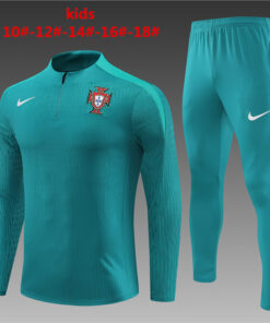 Ensemble d’entraînement pour enfants Portugal Vert 2024
