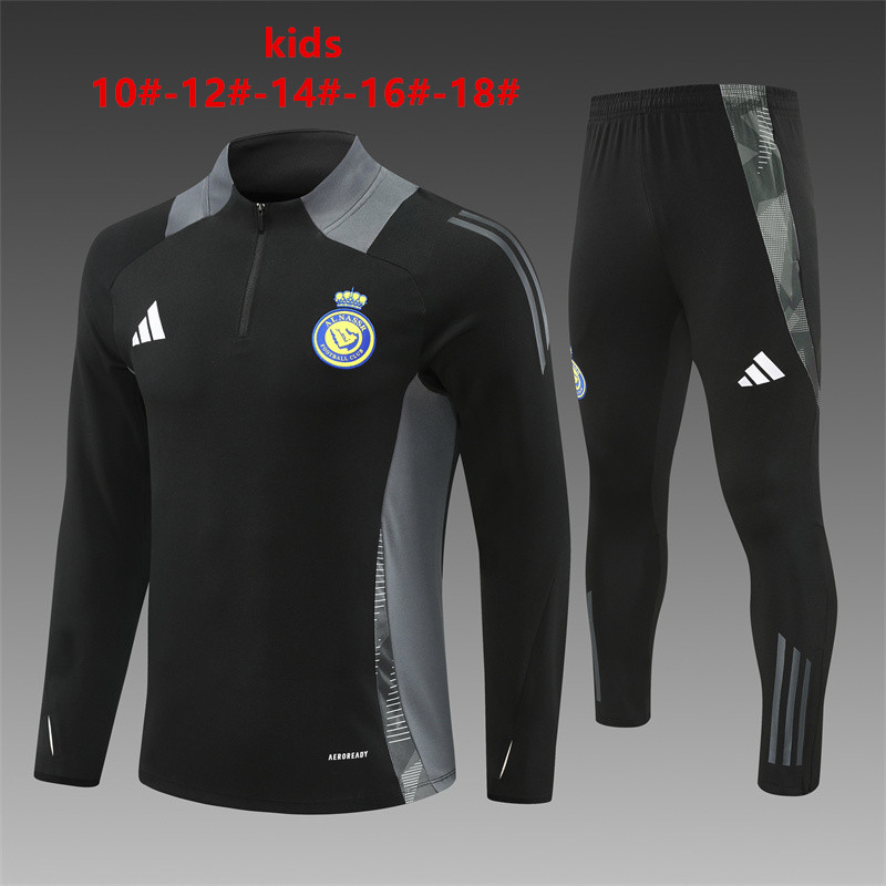 Ensemble d’entraînement pour enfants Riyadh Al-Nassr Noir 2024/25