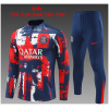 Ensemble d'entraînement PSG pour enfants rouge - bleu 2024/25