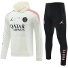 Ensemble d’entraînement PSG Sweat à Capuche + Pantalon Crème 2024/25