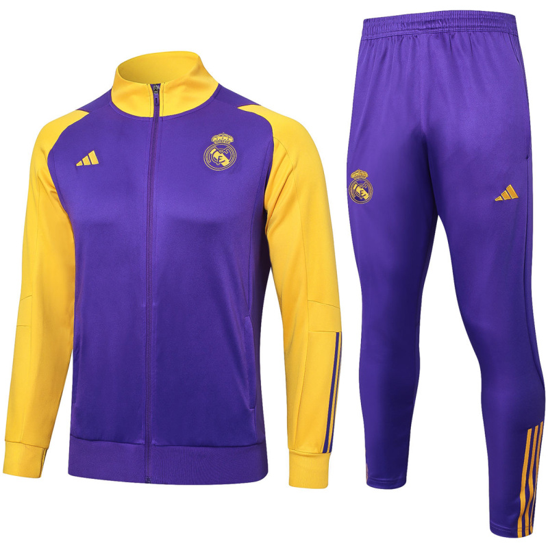 Ensemble d’entraînement Real Madrid Veste + Pantalon Violet 2023/24