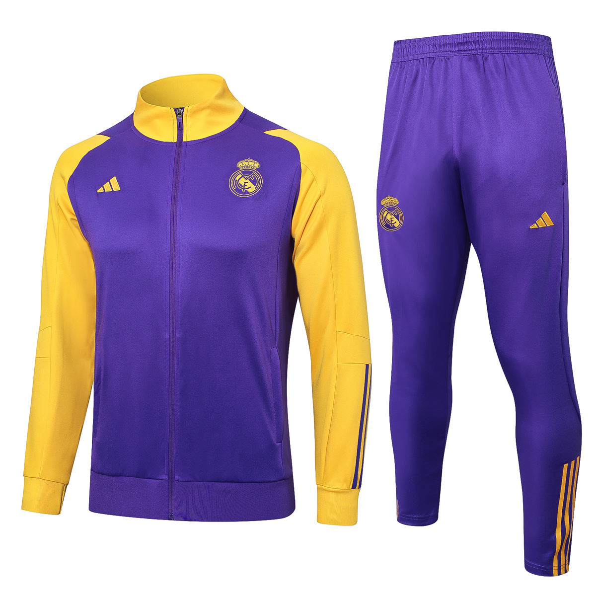 Ensemble d’entraînement Real Madrid Veste + Pantalon Violet 2023/24