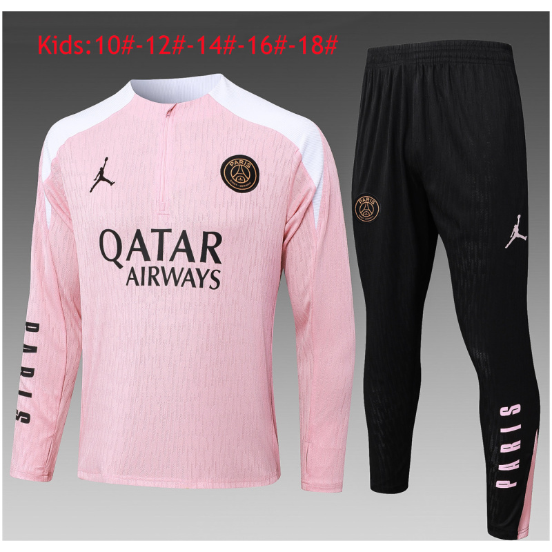 Ensemble d’entraînement Rose PSG x Jordan pour enfants 2024/25