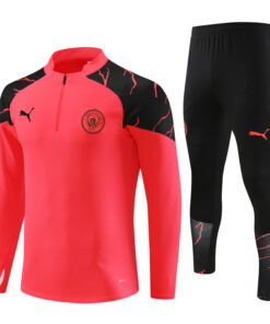 Ensemble d’entraînement rouge Manchester City 2023/24