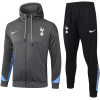 Ensemble d’entraînement Tottenham Hotspur Veste à Capuche + Pantalon Gris 2024/25