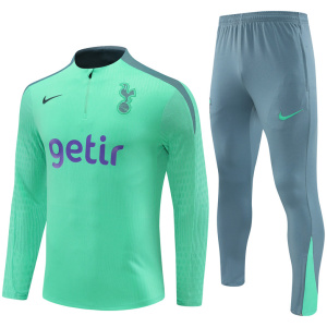 Ensemble d'entraînement vert de Tottenham Hotspur 2024/25