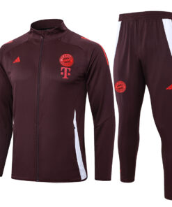 Ensemble d’entraînement Veste + Pantalon Bayern Munich Bordeaux 2024/25