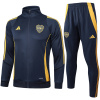Ensemble de survêtement Boca Juniors Veste + Pantalon Gris Foncé 2024/25