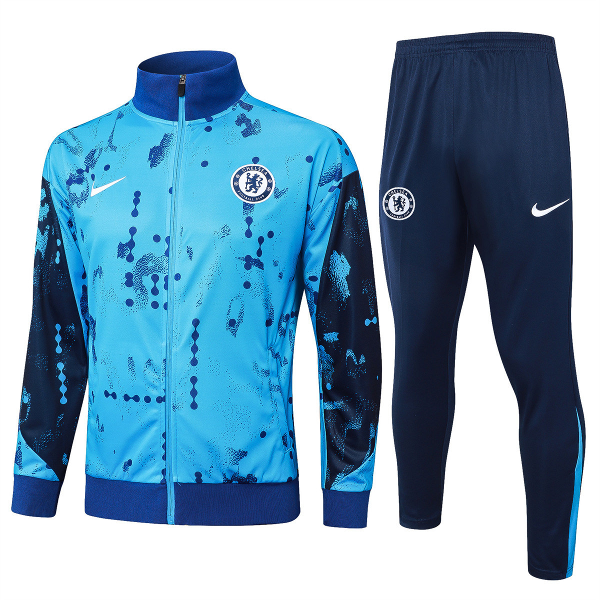 Ensemble de survêtement Chelsea Veste + Pantalon Bleu 2024/25