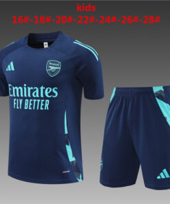 Ensemble de survêtement court pour enfants Arsenal Royal 2024/25