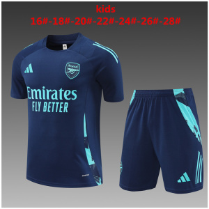 Ensemble de survêtement court pour enfants Arsenal Royal 2024/25