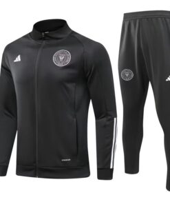 Ensemble de survêtement d’entraînement Miami FC Veste + Pantalon Noir 2023/24