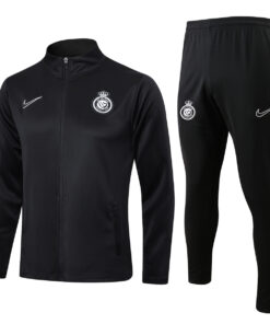 Ensemble de survêtement d’entraînement Riyadh Al-Nassr Veste + Pantalon Noir 2024/25