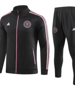 Ensemble de survêtement Inter Miami C.F. Veste + Pantalon Noir 2023/24