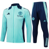 Ensemble de Survêtement Manchester United Veste + Pantalon Vert Clair 2024/25