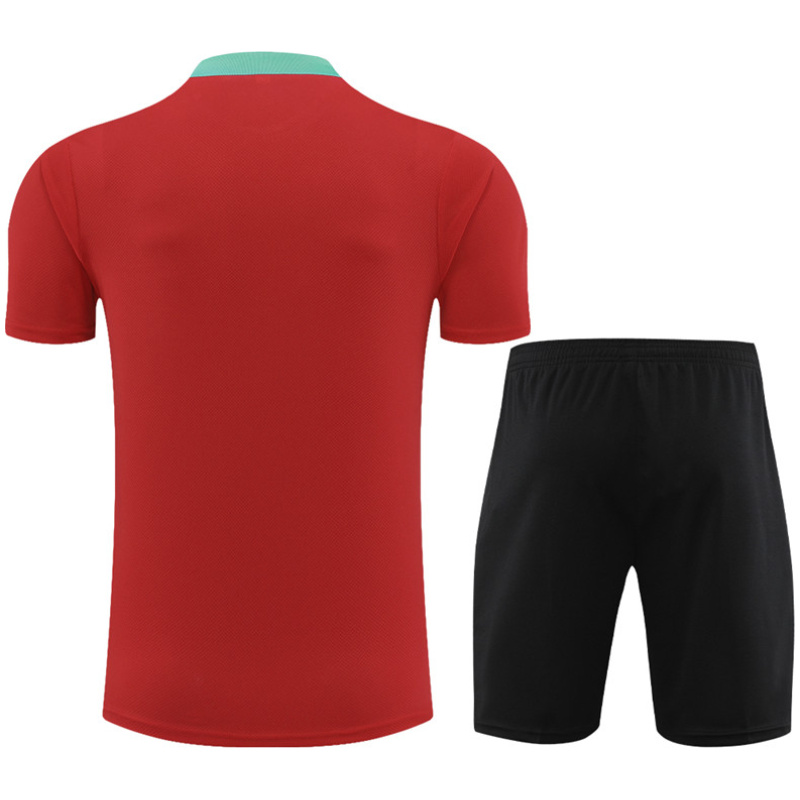 Tenue d’entraînement courte du Portugal rouge 2024