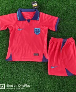 Maillot extérieur pour enfants de l’Angleterre Coupe du Monde de la FIFA Qatar 2022