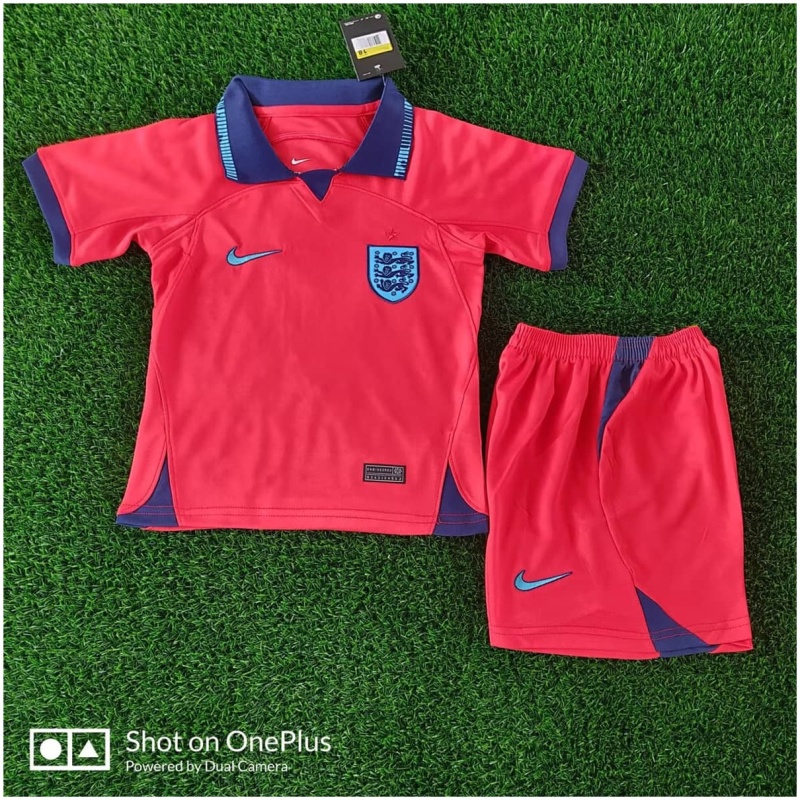 Maillot extérieur pour enfants de l’Angleterre Coupe du Monde de la FIFA Qatar 2022