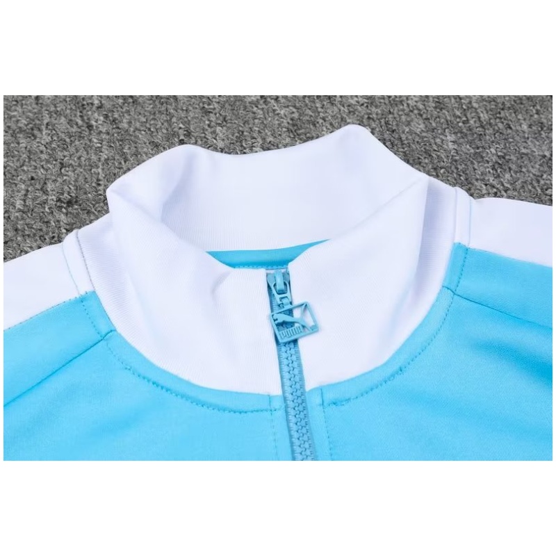 Veste + Pantalon d’Entraînement Manchester City Bleu Ciel 2023/24