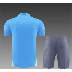 Ensemble d’Entraînement Court pour Enfants Manchester City Bleu 2024/25