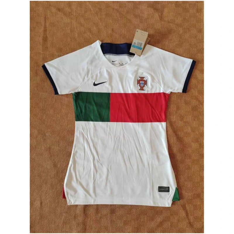 Maillot Extérieur Équipe Féminine du Portugal Coupe du Monde de la FIFA Qatar 2022