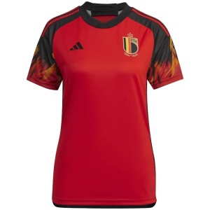 Maillot Domicile Femme Belgique Coupe du Monde de la FIFA Qatar 2022