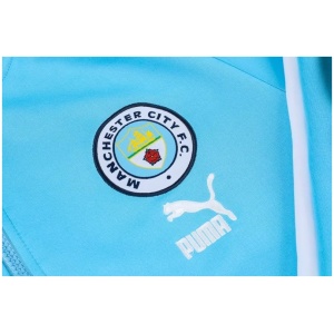 Veste + Pantalon d'Entraînement Manchester City Bleu Ciel 2023/24