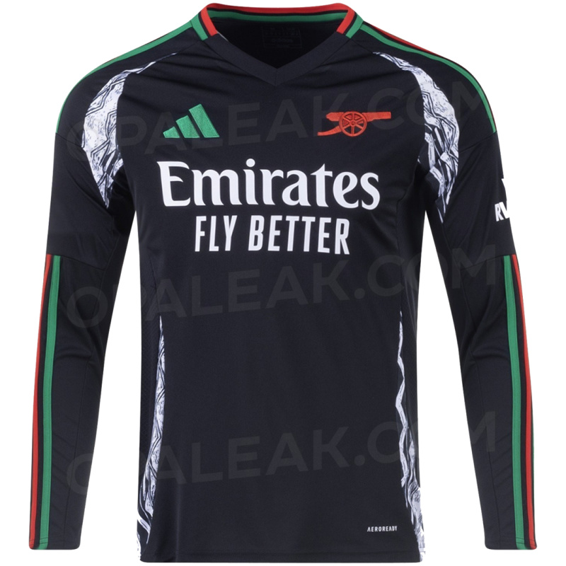 Maillot Extérieur Arsenal Manches Longues 2024/25