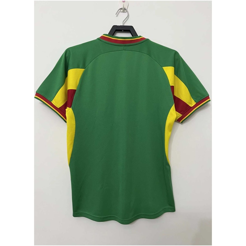 Maillot domicile rétro du Sénégal 2002