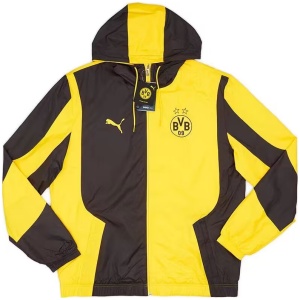 Veste Coupe-Vent Toutes Saisons Borussia Dortmund Jaune 2024/25