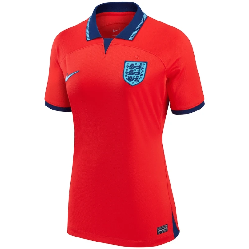 Maillot extérieur féminin de l’Angleterre Coupe du Monde de la FIFA Qatar 2022