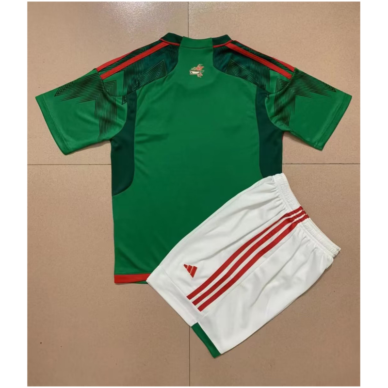 Maillot domicile pour enfants de l’équipe du Mexique, Coupe du Monde de la FIFA Qatar 2022