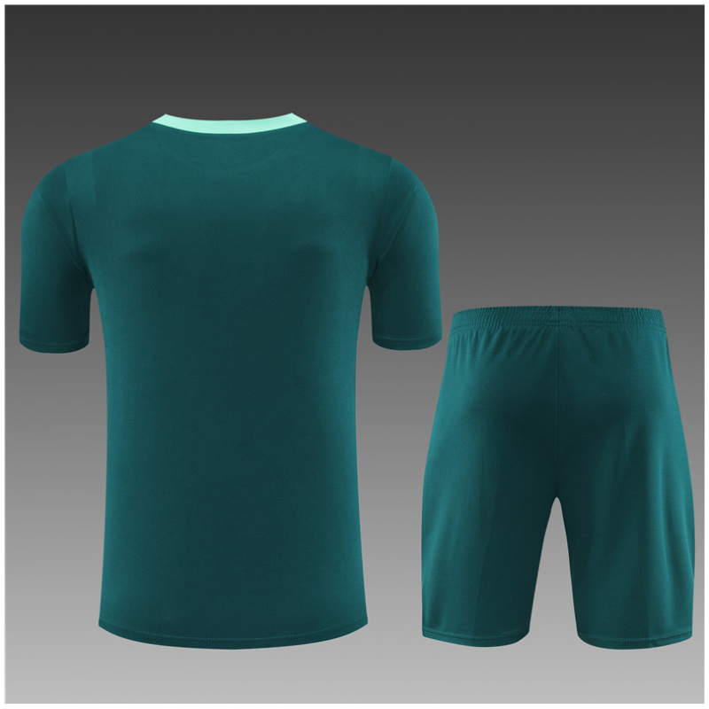 Tenue d’entraînement courte pour enfants Tottenham Hotspur verte 2024/25