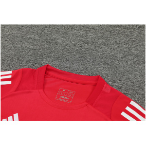 Ensemble d'entraînement court Manchester United Rouge 2024/25