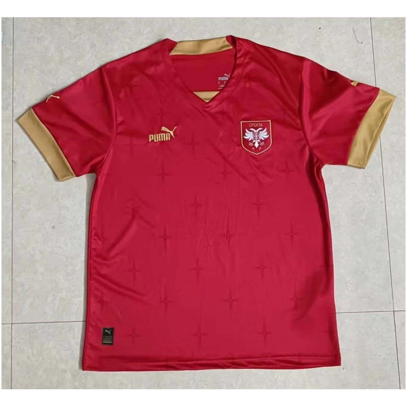 Maillot Domicile de la Serbie pour la Coupe du Monde de la FIFA Qatar 2022