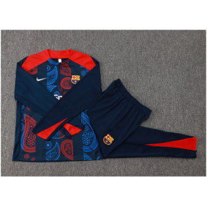Ensemble d'entraînement pour enfants Barcelone Royal 2024/25